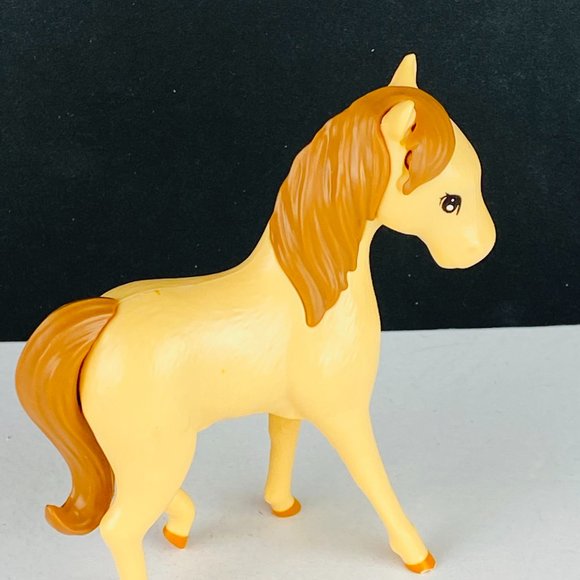 Unmarked Tan Brown Horse Pony Toy Figure Kids Pretend Play - Picture 3 of 7